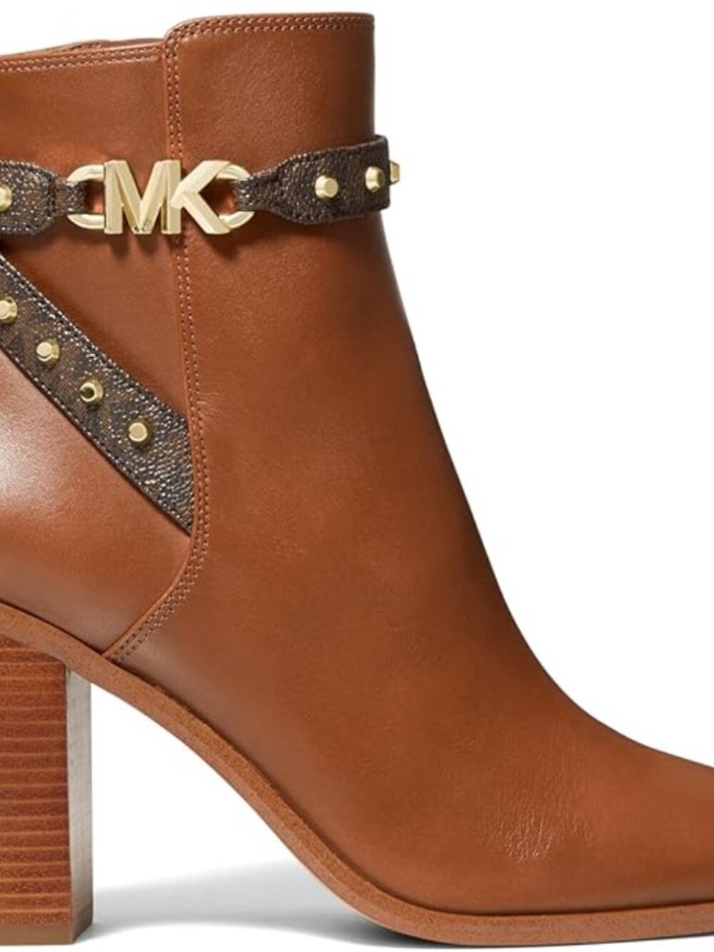 Michael Kors Women's Farrah Bootie LUGGAGE SIZE 9